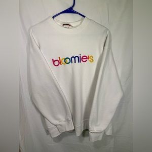 Vintage 80s 90s Bloomingdale’s BLOOMIE’S Sweatshirt Embroidered Logo X-Large